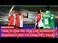 Zo klonk de 1-0 van Luis Sinisterra bij Feyenoord-PEC Zwolle op Radio Rijnmond