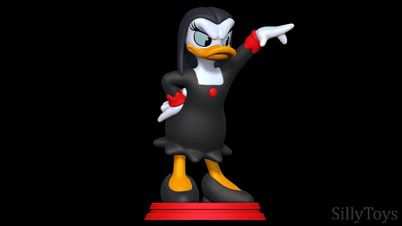 Magica De Spell - Darkwing Duck 3D Print Model