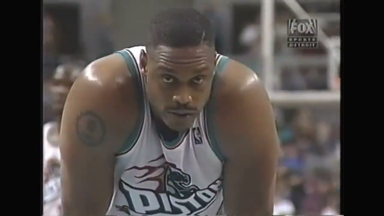39-year-old Rick Mahorn Drops a Casual 8-Spot on the Warriors (1998)