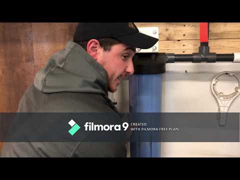 Water Softener Filter Change Tutorial