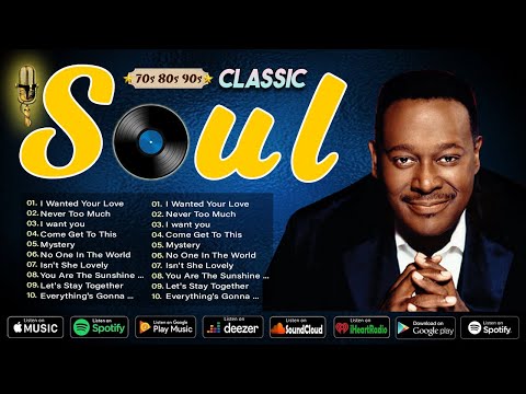 70s 80s R&B Soul Groove - Luther Vandross, Marvin Gaye, Anita Baker, Stevie Wonder, Al Green