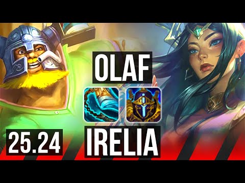OLAF vs IRELIA (TOP) | 13/0/0 | KR Master | 25.24