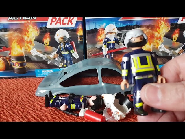 Vídeo relacionado con PLAYMOBIL 70907 City Action Starter Pack Simulacro de Incendio, Juguetes para niños a Partir de 4 años, Multicolor
