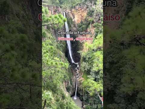 Cascada la Fortuna Guinope el Paraíso