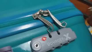 How to EASILY change your VOYAGER LUGGAGE CODE/LOCK. ☝️✔👍