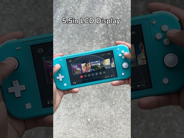 Vídeo relacionado con Nintendo Switch console de jeux portables 15,8 cm (6.2") 32 Go Écran tactile Wifi Bleu, Gris, Rouge
