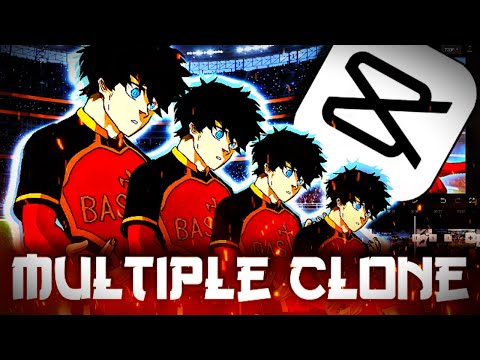 Multiple Clone In Capcut Tutorial One Sided Multiple Clone Tutorial In Capcut Capcuttutorial
