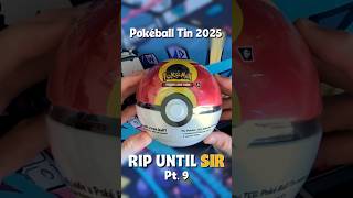 Opening another 2025 Pokeball Tin! | Pulling Our First SIR Pt. 9 #pokemoncards