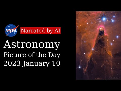 APOD: 2023-01-10 - NGC 2264: The Cone Nebula (Narrated by Amy)