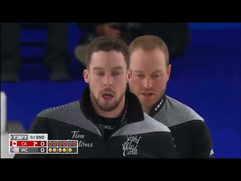 Semifinal - 2022 Tim Hortons Brier - Bottcher (CA) vs. Gushue (WC1)