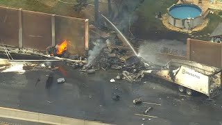 Part of Route 3 still closed after crash, explosion