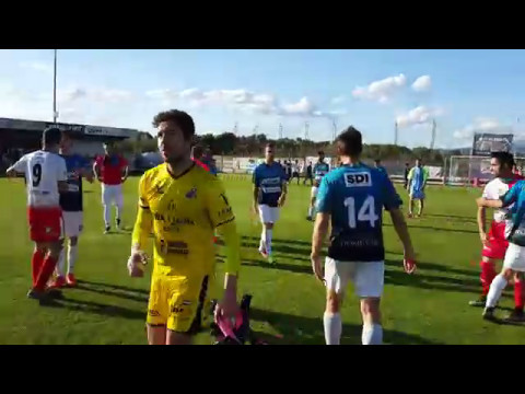 Celebración de la SD Logroñés por la clasificación al playoff de ascenso