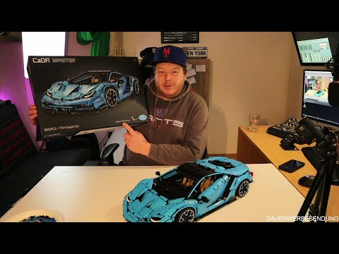 CADA C61041 1:8 - Lamborghini Centenario? - Mein Fazit nach dem 36-Stunden-Klemmbaustein-Marathon