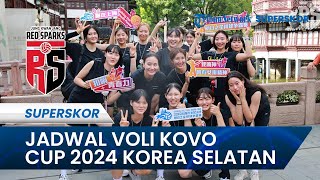 Kovo Cup 2024: Megawati dan Red Sparks Siap Tantang Pink Spiders & IBK Altos