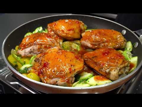 The best chicken thigh recipe my Hungarian friends taught me. Now I cook only this way!
