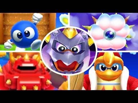 Kirby's Blowout Blast - All Bosses (No Damage)