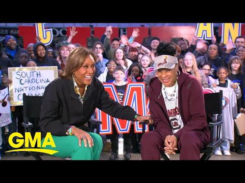 Dawn Staley talks South Carolina’s perfect season and March Madness win