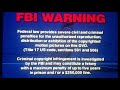 FBI Warning Anchor Bay Entertainment
