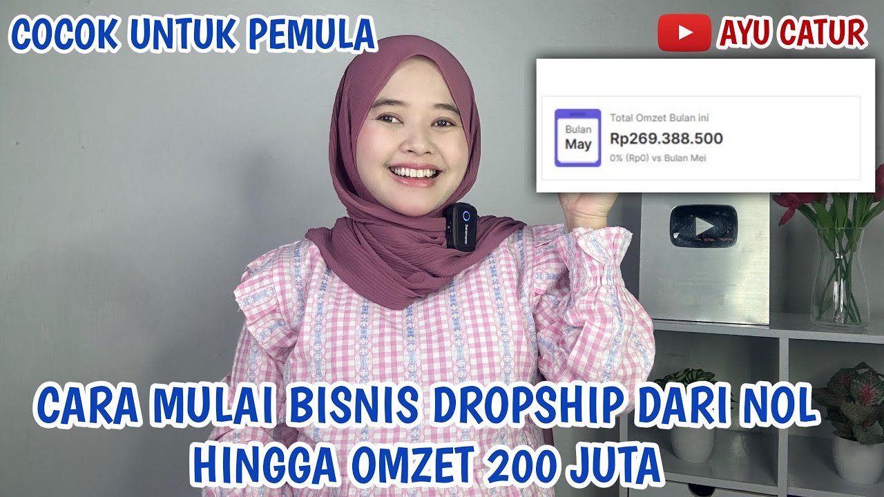 CARA MULAI BISNIS DROPSHIP DARI NOL HINGGA OMZET 200 JUTA COCOK UNTUK PEMULA❗️