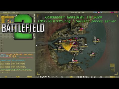 Battlefield 2 Special Forces Commander Gameplay in 2024