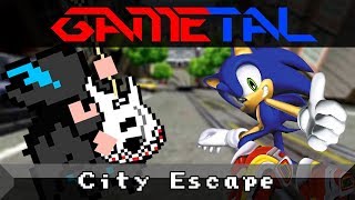 Cover art for Escape From the City (GaMetal Remix_