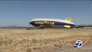 Ride with ABC7's Dion Lim in the Goodyear Blimp!