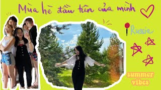 DU HỌC NGA 🇷🇺 | Tú Anh | Mùa hè đầu tiên của mình (cùng mình đi nướng thịt hehe)
