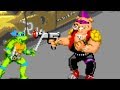 Teenage Mutant Ninja Turtles Arcade All Bosses No Damage