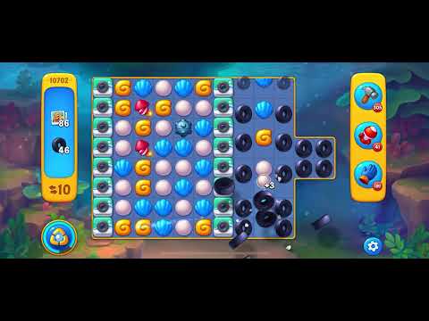 Fishdom level 10702 no boosters フィッシュダム ノーマル