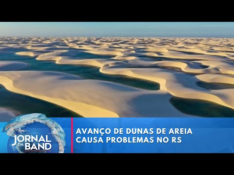 Avanço de Dunas de areia causa problemas no Rio Grande do Sul | Jornal da Band