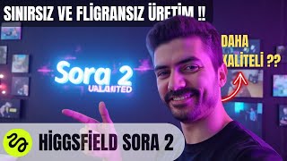 Beklenen Yapay Zeka Higgsfield Sora 2.0 Pro: Limitsiz, Sınırsız, Fligr