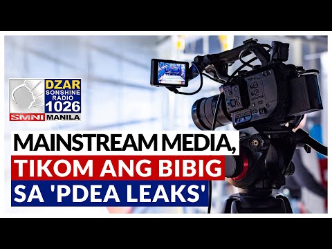 Ibang mainstream media, tikom ang bibig sa issue ng 'PDEA leaks' ex-PDEA agent