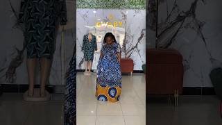 Elegant Long Ankara Dress with belt Magauni Marefu ya kumwaka yenye Mkanda #zamakalefashion