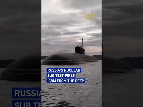 Russia's nuclear subtest-fires ICBM from the deep #worldnow