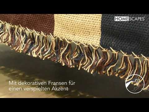 Decke Union Jack im Vintage-Stil 125 x 150 cm