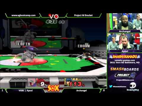 Xanadu 3/25/14 - Aposl (Charizard) vs. Archangel (Pit/Marth)