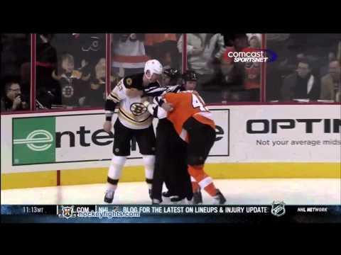 Zdeno Chara vs Jody Shelley