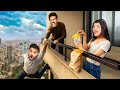 Last To Leave The Balcony Challenge Crazy 24 Hours