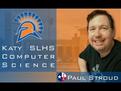 Paul Stroud:  Katy Seven Lakes High School UIL Academics Coordinator and Computer Science Coach.