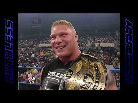 Brock Lesnar, John Cena & Chris Benoit segment | SmackDown! (2003)