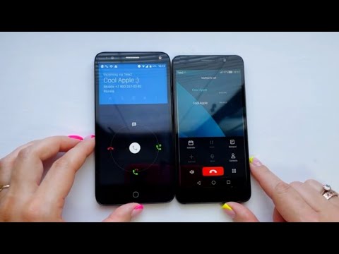 Alcatel POP 4 5051D vs Huawei Honor 6 (H60-L04) Conference calls & incoming & outgoing calls