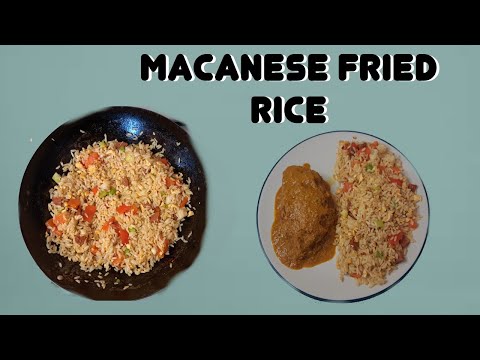 How to make Macanese fried rice.