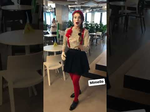 Funny pantomime from Poland - Mimello for corporate event