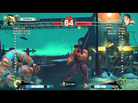 SSF4 AE: RINGS JPN(Zangief) vs jyobin(Ryu) - HD 720p