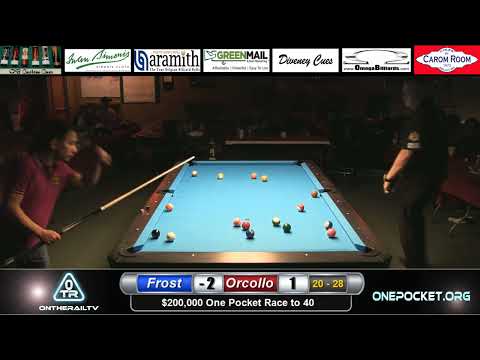 Frost vs Orcollo - 200k One Pocket - 13 of 16