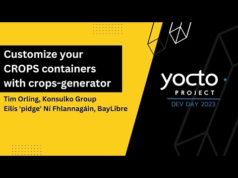 YPDD 2023 - Customize your CROPS containers with crops-generator
