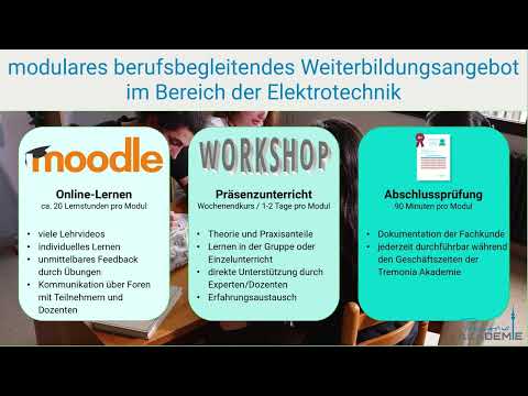 Fachkunde Elektrotechnik - modulares berufsbegleitendes Weiterbildungsangebot - Tremonia Akademie