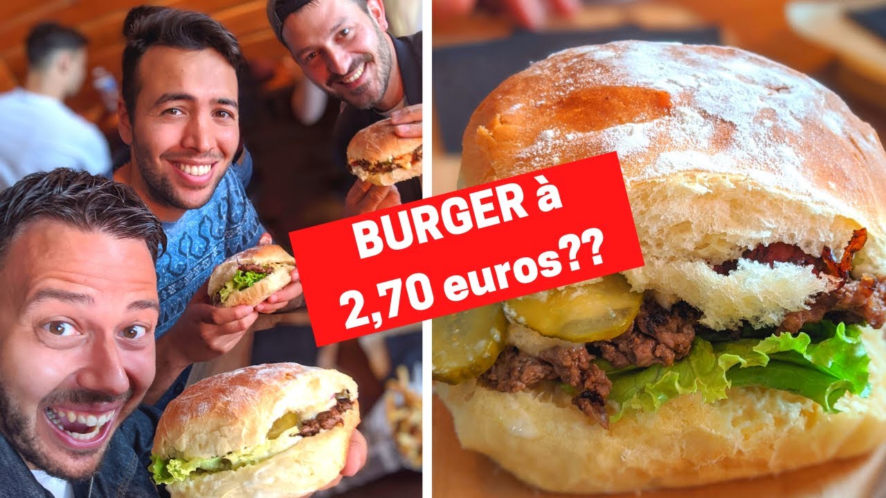 BUZZ! 2,70 euros: Le BURGER le MOINS CHER de Paris! 100% Maison! - #1006
