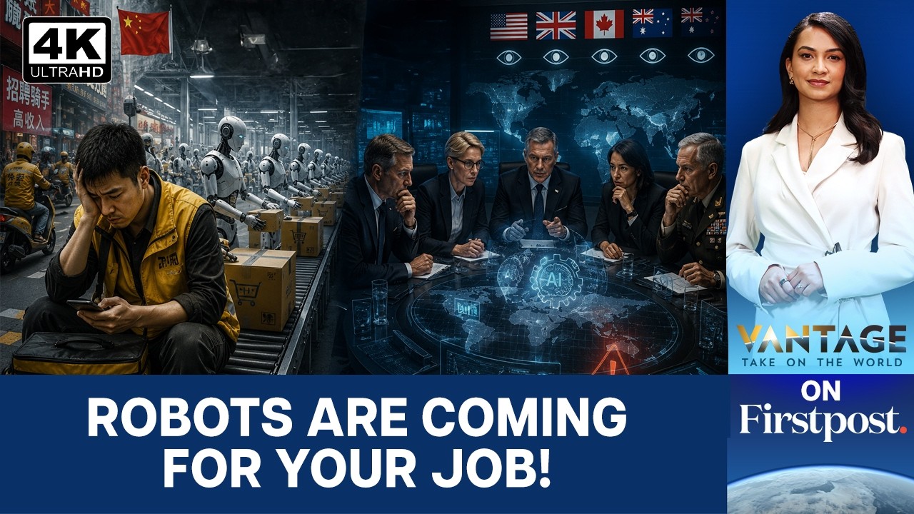 Five Eyes Warns of AI Risks As Chinese Ecom Boss Sees Robot Takeover | Vantage on Firstpost | 4K