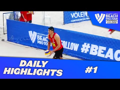 Day 1 of Itapema 2022! 🔥 Men's Challenge Highlights #BeachProTour